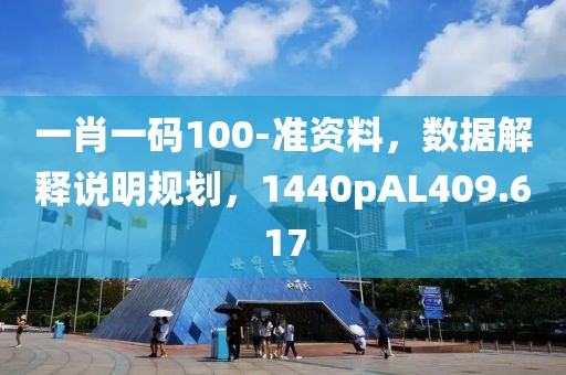 一肖一码100-准资料，数据解释说明规划，1440pAL409.617