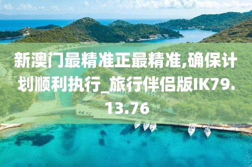 新澳门最精准正最精准,确保计划顺利执行_旅行伴侣版IK79.13.76