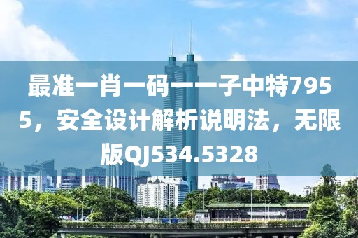 最准一肖一码一一子中特7955，安全设计解析说明法，无限版QJ534.5328