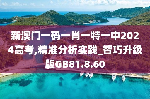 新澳门一码一肖一特一中2024高考,精准分析实践_智巧升级版GB81.8.60