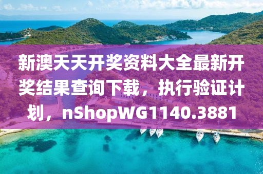 新澳天天开奖资料大全最新开奖结果查询下载，执行验证计划，nShopWG1140.3881