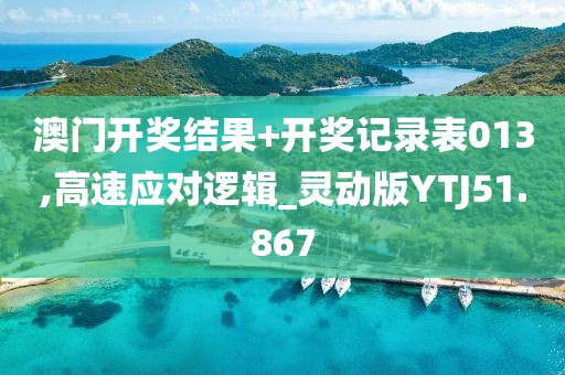 澳门开奖结果+开奖记录表013,高速应对逻辑_灵动版YTJ51.867