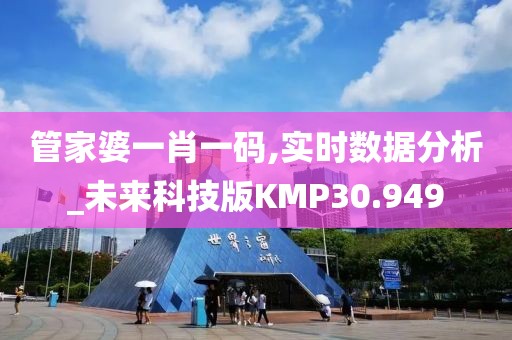 管家婆一肖一码,实时数据分析_未来科技版KMP30.949