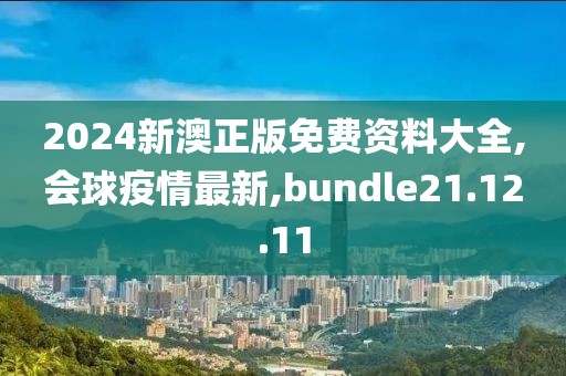 2024新澳正版免费资料大全,会球疫情最新,bundle21.12.11