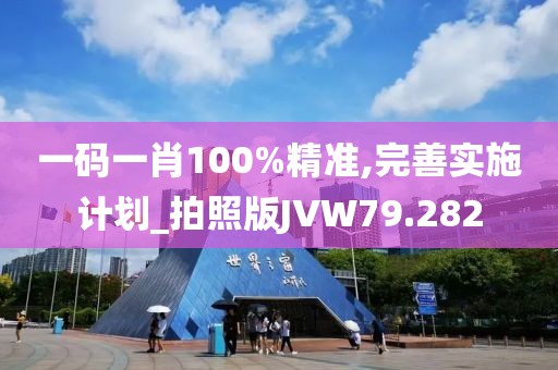 一码一肖100%精准,完善实施计划_拍照版JVW79.282