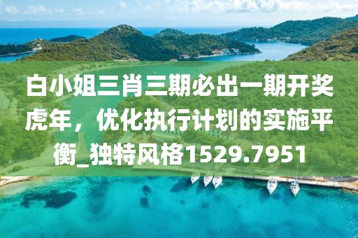 白小姐三肖三期必出一期开奖虎年，优化执行计划的实施平衡_独特风格1529.7951