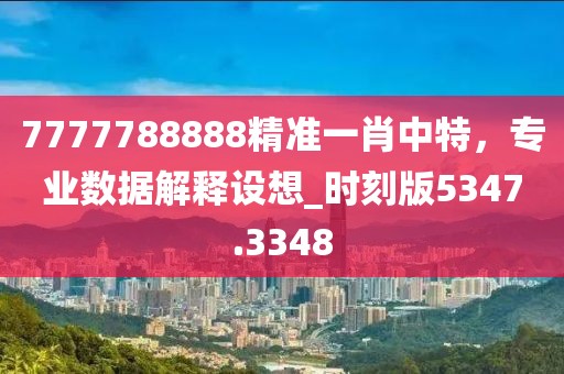 7777788888精准一肖中特，专业数据解释设想_时刻版5347.3348