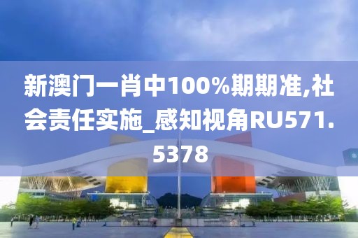 新澳门一肖中100%期期准,社会责任实施_感知视角RU571.5378