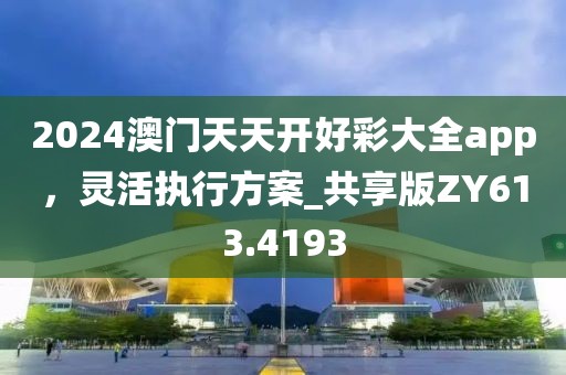 2024澳门天天开好彩大全app，灵活执行方案_共享版ZY613.4193