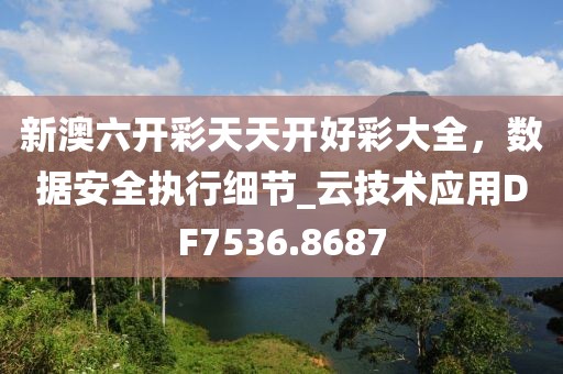 新澳六开彩天天开好彩大全，数据安全执行细节_云技术应用DF7536.8687