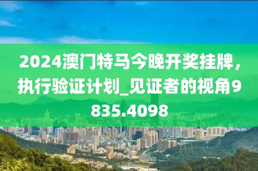 2024澳门特马今晚开奖挂牌，执行验证计划_见证者的视角9835.4098