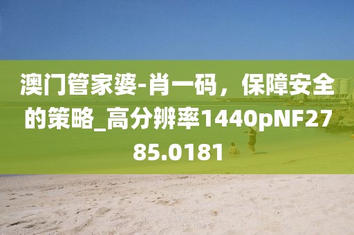 澳门管家婆-肖一码，保障安全的策略_高分辨率1440pNF2785.0181