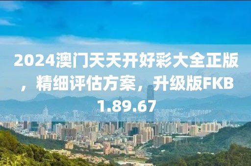 2024澳门天天开好彩大全正版，精细评估方案，升级版FKB1.89.67