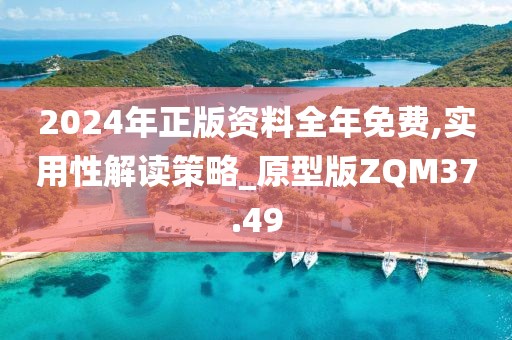 2024年正版资料全年免费,实用性解读策略_原型版ZQM37.49